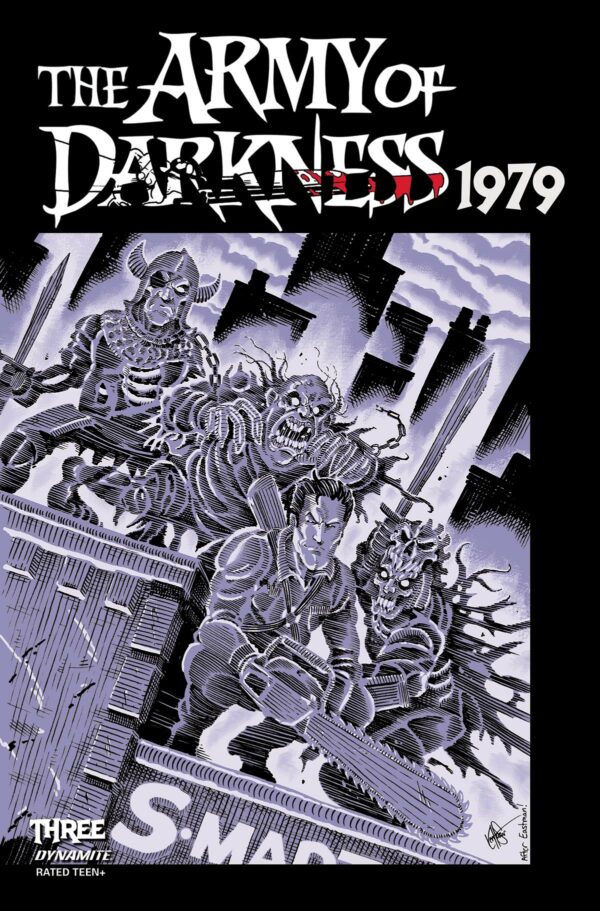ARMY OF DARKNESS: 1979 #3: Ken Haeser Bonus TMNT Homage cover L