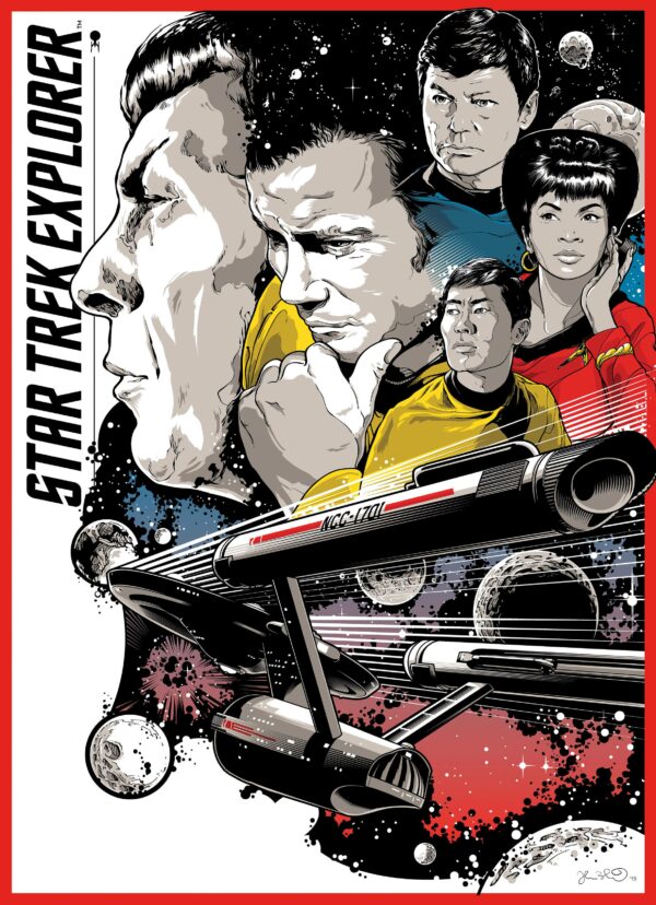 STAR TREK EXPLORER MAGAZINE #1: FOC cover