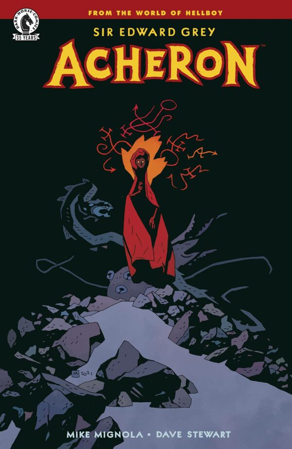 SIR EDWARD GREY: ACHERON: Mike Mignola cover A