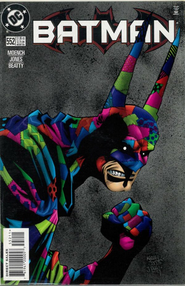 BATMAN (1939-2011 SERIES) #552: Last team Doug Moench, Kelley Jones & John Beatty; NM