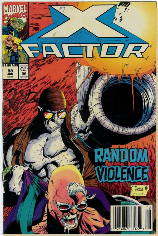 X-FACTOR (1984: AUSTRALIAN PRICE VARIANT – APV) #88: GD