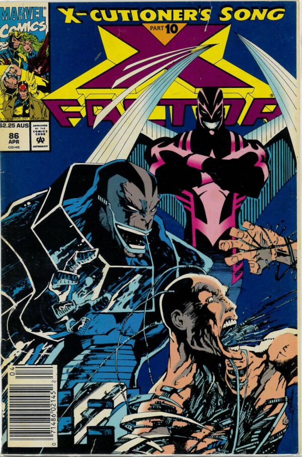 X-FACTOR (1984: AUSTRALIAN PRICE VARIANT – APV) #86: VG/FN