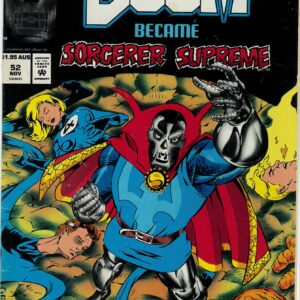 WHAT IF (1989: AUSTRALIAN PRICE VARIANT – APV) #52: Doctor Doom became Sorcerer Supreme – FN