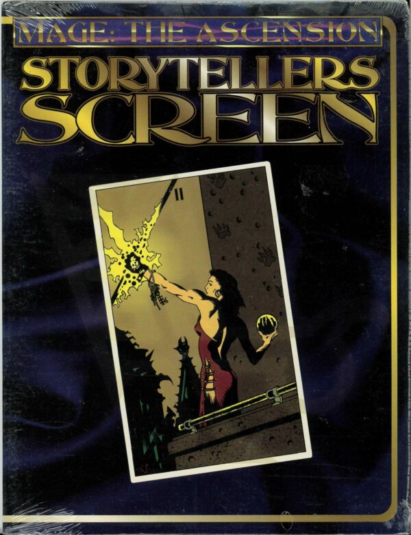 MAGE RPG: 2ND EDITION #4391: Storyteller’s Screen 2nd Edition – Brand New (NM) – 4391