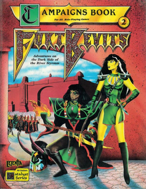 LEJENTIA RPG: FORT BEVITS CAMPAIGN BOOK #8553: Fort Bevits Campaign Book (Brand New) NM – 8553