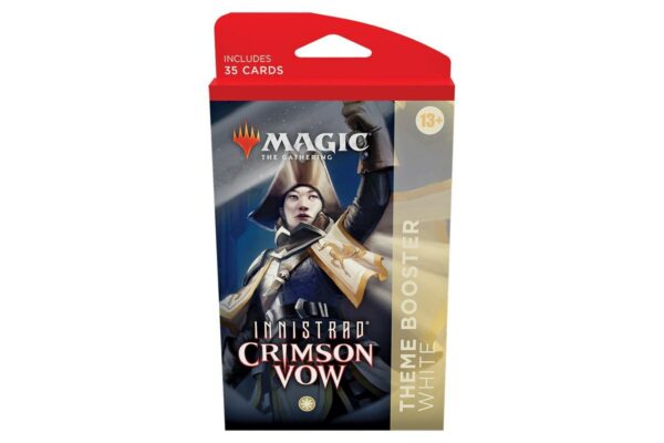MAGIC THE GATHERING CCG #671: White: Innistrad: Crimson Vow Theme booster