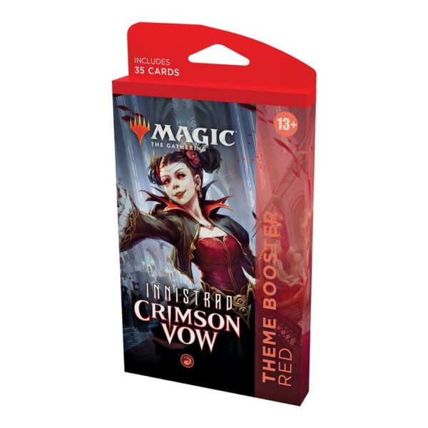 MAGIC THE GATHERING CCG #671: Red: Innistrad: Crimson Vow Theme booster
