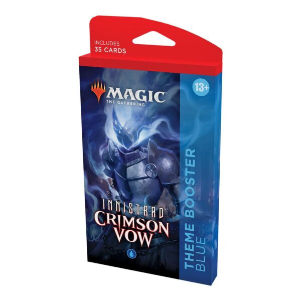 MAGIC THE GATHERING CCG #671: Blue: Innistrad: Crimson Vow Theme booster