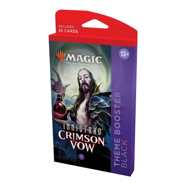 MAGIC THE GATHERING CCG #671: Black: Innistrad: Crimson Vow Theme booster