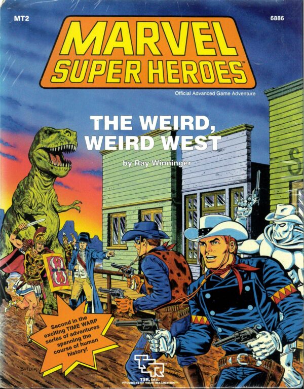 MARVEL SUPER HEROES RPG #10: Weird, Weird West (MT2) (NM)