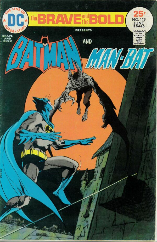 BRAVE AND THE BOLD (1955-1983 SERIES) #119: Batman and Man-Bat (FN)