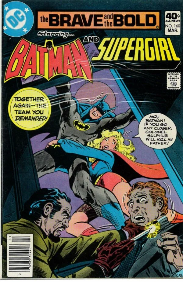 BRAVE AND THE BOLD (1955-1983 SERIES) #160: Batman & Supergirl – 9.2 (VF/NM)