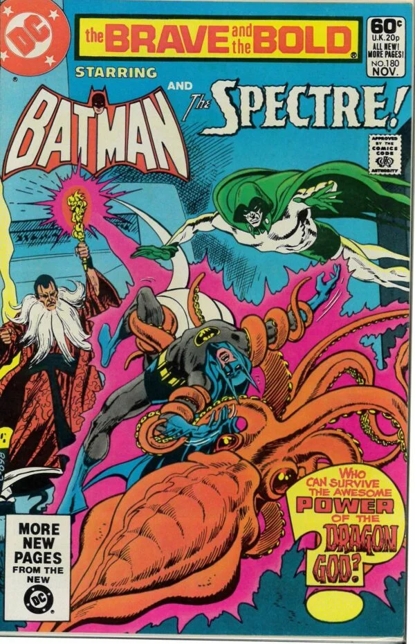 BRAVE AND THE BOLD (1955-1983 SERIES) #180: Batman and The Spectre – UK variant (NM)