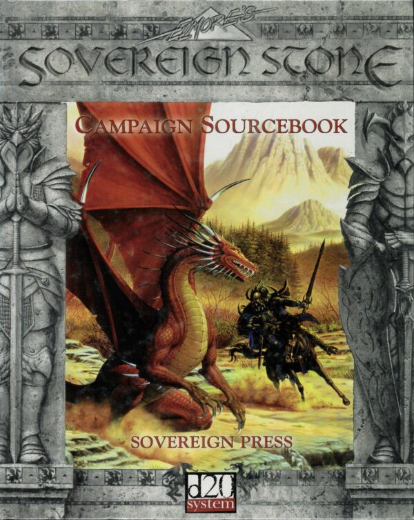 SOVEREIGN STONE RPG #3001: Campaign Sourcebook HC – D20 – Brand New (NM) 3001