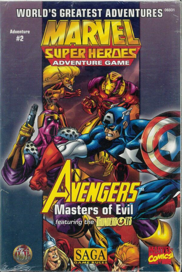 MARVEL SAGA RPG #3: Avengers: Masters of Evil featuring Thunderbolts (6931) (NM)