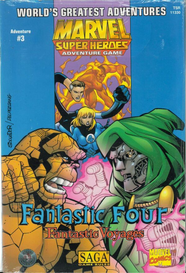 MARVEL SAGA RPG #6: Fantastic Four: Fantastic Voyages (11330) (NM)