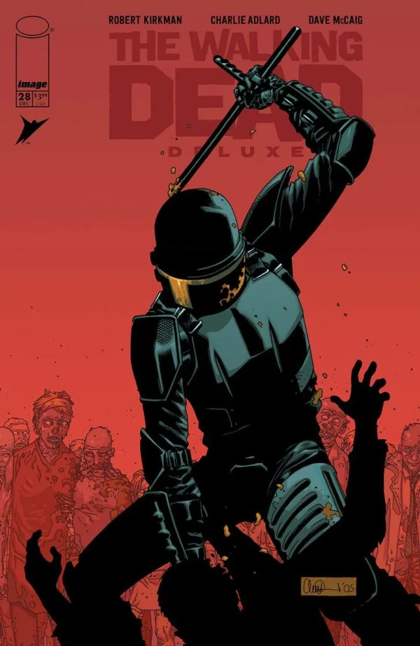 WALKING DEAD DELUXE #28: Charles Adlard cover B