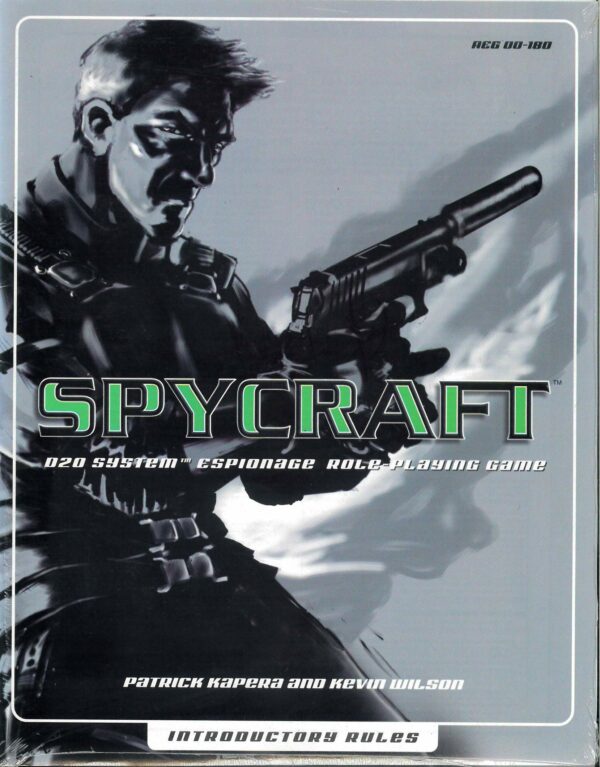 SPYCRAFT RPG #180: Introductory Rules: Includes a mini module – Brand New – 180