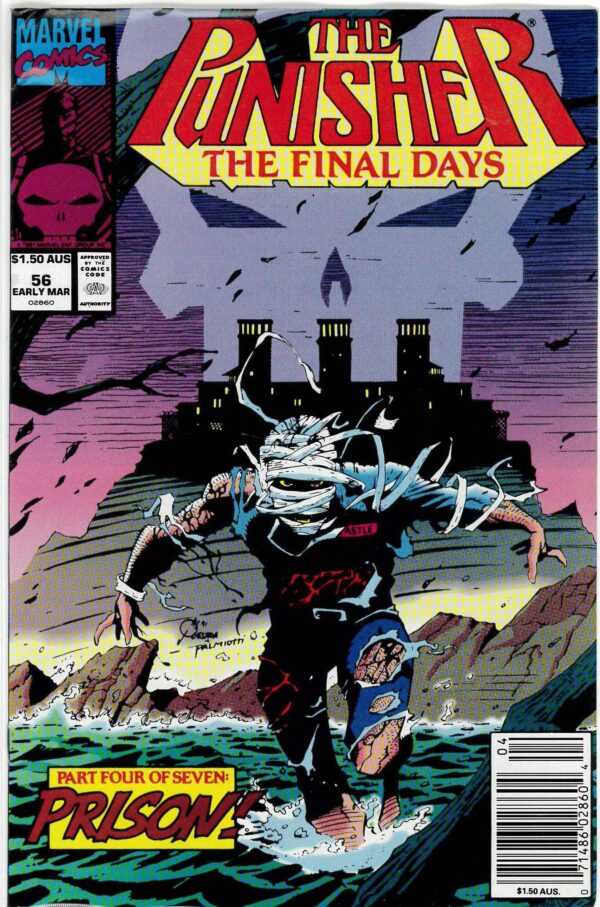 PUNISHER (1987 SERIES: AUSTRALIAN PRICE VARIANT) #56: VF