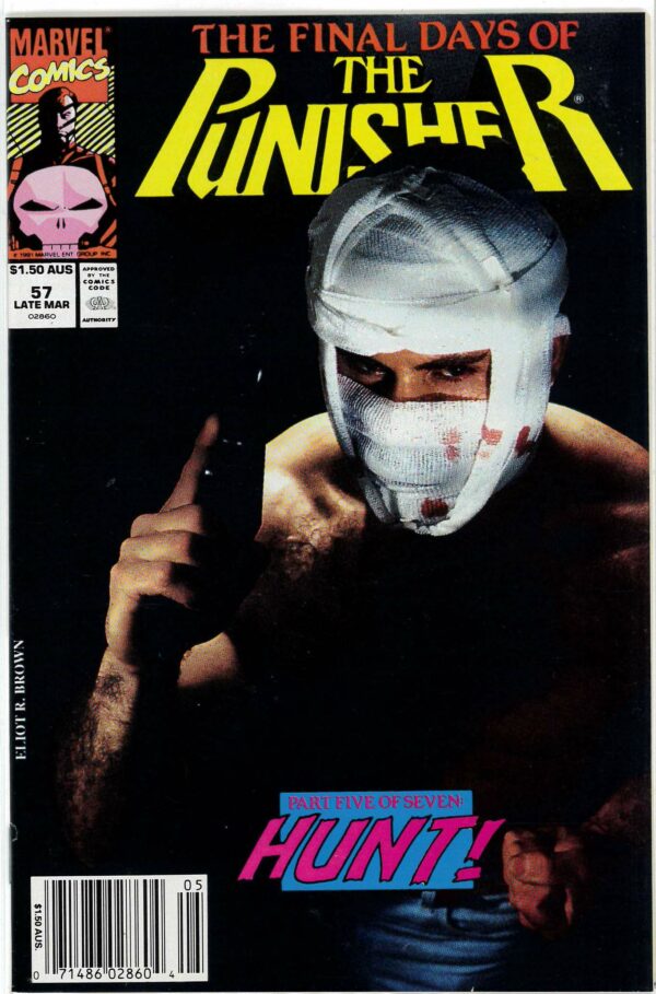 PUNISHER (1987 SERIES: AUSTRALIAN PRICE VARIANT) #57: VF