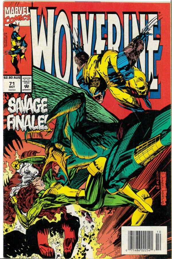 WOLVERINE (1988: AUSTRALIAN PRICE VARIANT – APV) #71: VF