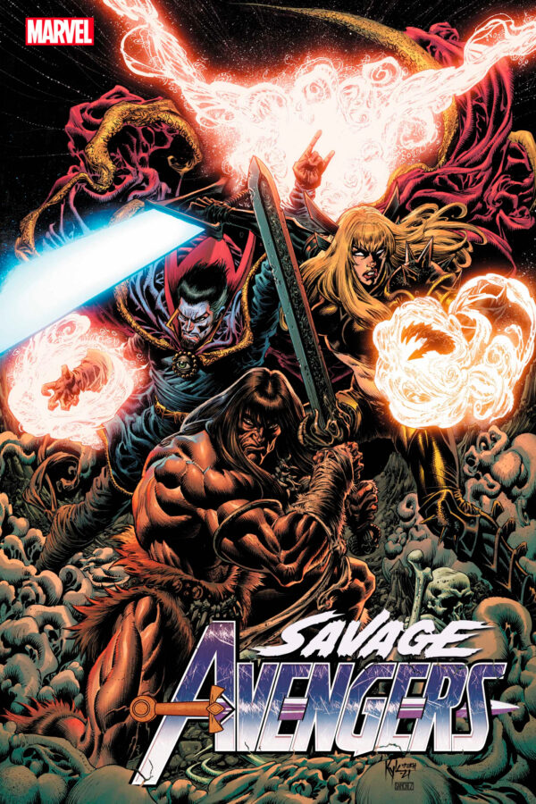 SAVAGE AVENGERS (2019-2022 SERIES) #28: Kyle Hotz cover