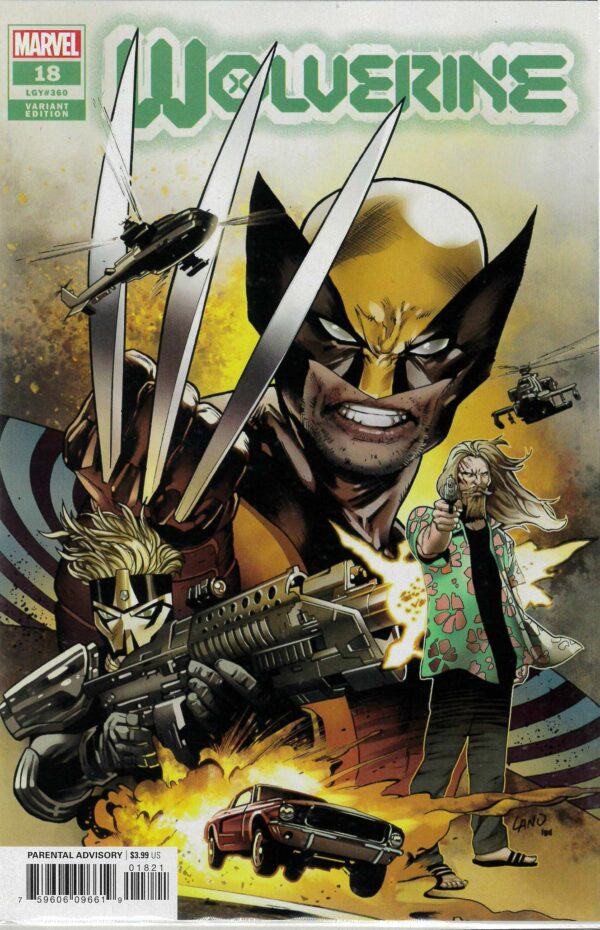 WOLVERINE (2020 SERIES) #18: Greg Land cover