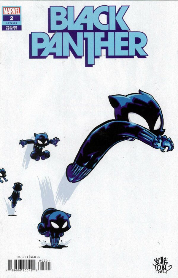 BLACK PANTHER (2021 SERIES) #2: Skottie Young Babies cover