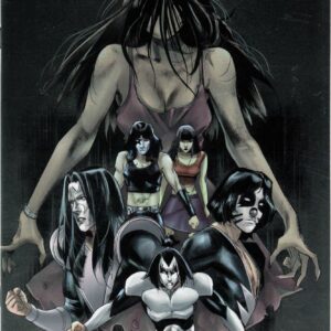 KISS: PHANTOM OBSESSION #4: Stuart Sayger B&W Line Art cover G