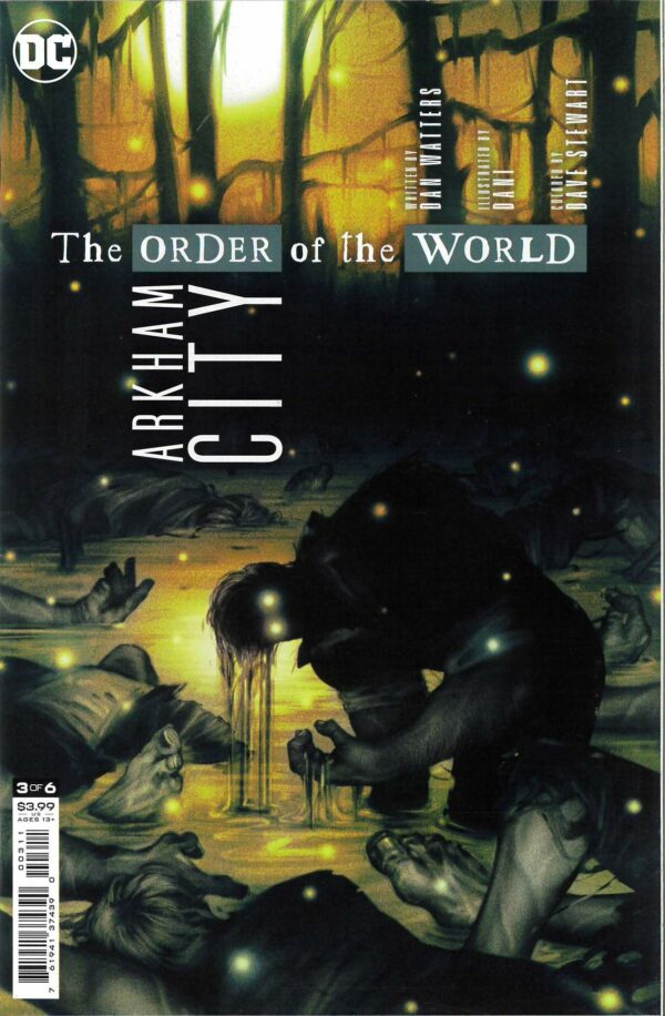 ARKHAM CITY: THE ORDER OF THE WORLD #3: Sam Wolfe Connelly cover A