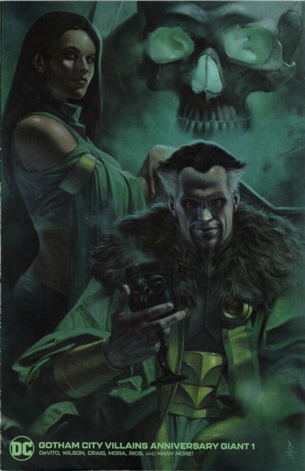 GOTHAM CITY VILLAINS ANNIVERSARY GIANT #1: Riccardo Federici Ra’s Al Ghul & Talia cover E