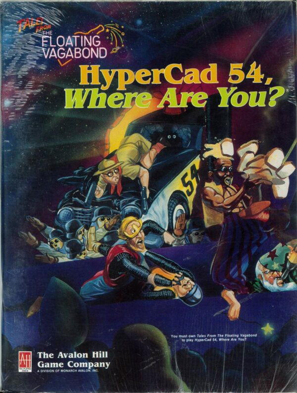 TALES FROM THE FLOATING VAGABOND RPG #4865: Hypercad 54, Where Are You? – Brand New (NM) – 4865