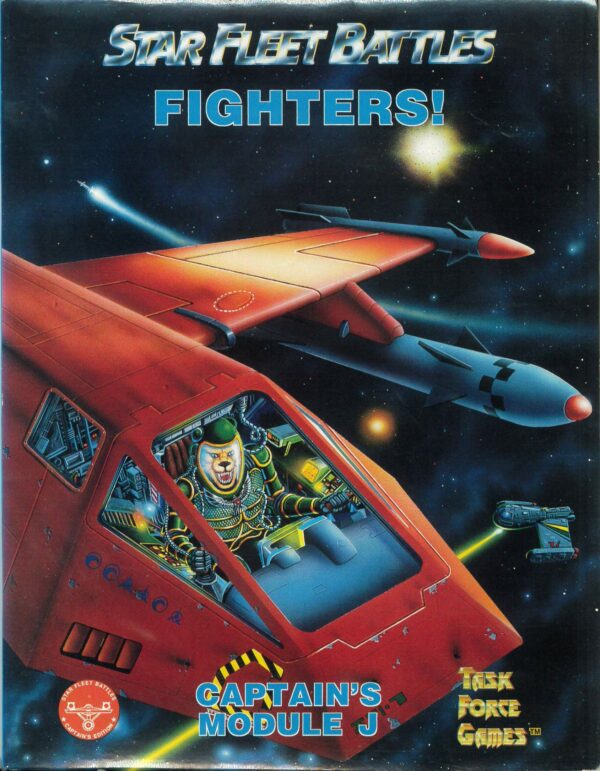 STAR FLEET BATTLES #5604: Fighters, Captain’s Module J – Brand New – 5604