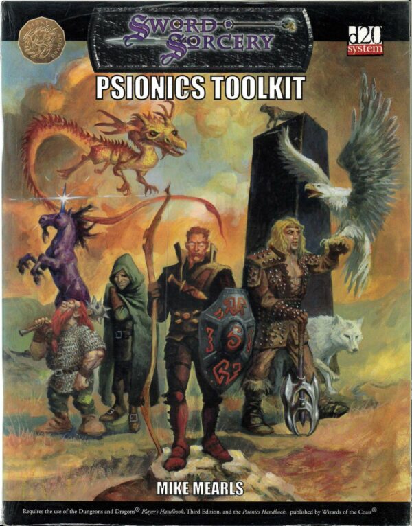 SWORD & SORCERY RPG #6006: Psionics Toolkit – Brand New (NM) – 16006