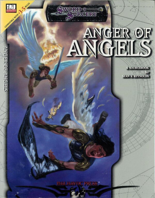 SWORD & SORCERY RPG #6131: Anger of Angels Sourcebook – Brand New (NM) – 16131