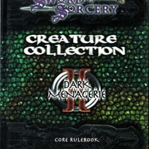 SWORD & SORCERY RPG #8301: Creature Collection II Dark Menagerie HC (Brand New) – 8301