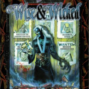 SWORD & SORCERY RPG #8312: Scarred Lands: The Wise & the Wicked – Brand New (NM) 8312