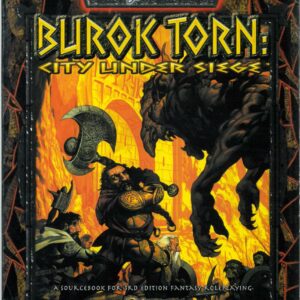 SWORD & SORCERY RPG #8326: Scarred Lands: Burok Torn City Under Siege SB – NM – 8326