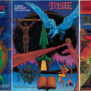 SUPER SQUADRON RPG #4: Tri-Pack – Super Squadron/The Tome/Super Science – Brand New