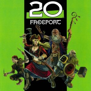 TRUE 20 ADVENTURE RPG #1908: Freeport – The Lost Island – Brand New (NM) – 1908