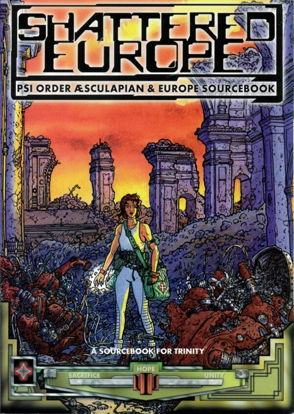 TRINITY RPG #9004: Shattered Europe Sourcebook – Brand New (NM) – 9004