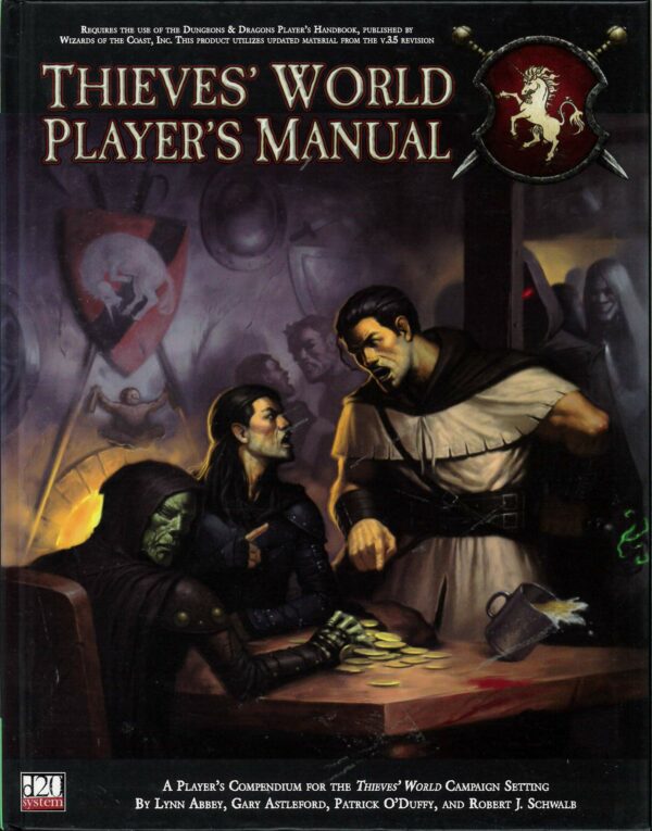 THIEVES WORLD RPG (D20) #1801: Players Manual (HC) – Brand New (NM) – 1801