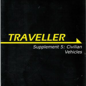 TRAVELLER RPG (2008) #3821: Civilian Vehicles: Supplement 5 – Brand New (NM) – 3821