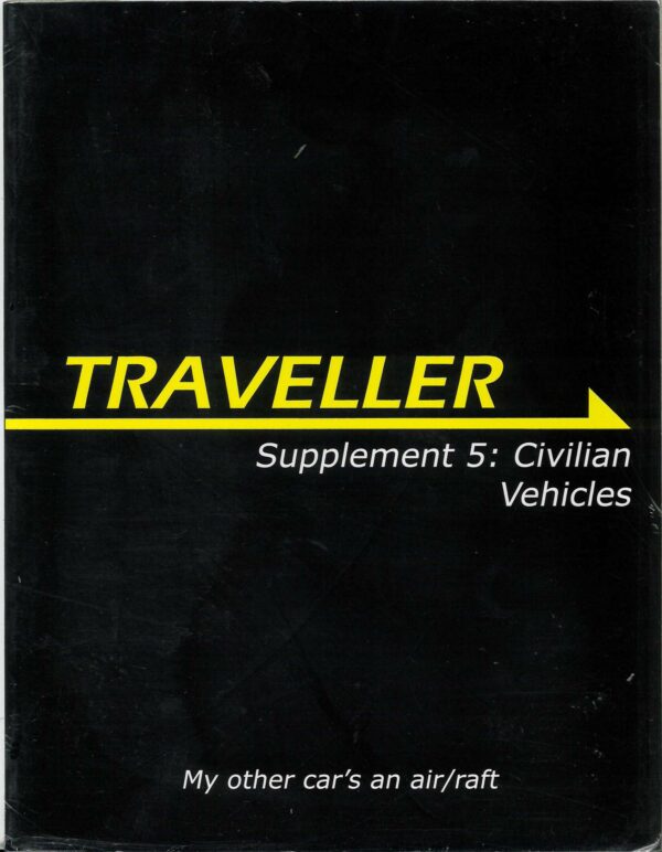 TRAVELLER RPG (2008) #3821: Civilian Vehicles: Supplement 5 – Brand New (NM) – 3821