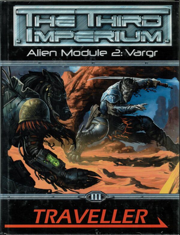 TRAVELLER RPG (2008) #3825: Third Imperium: Alien Module 2: Vargr (HC): Brand New – 3825