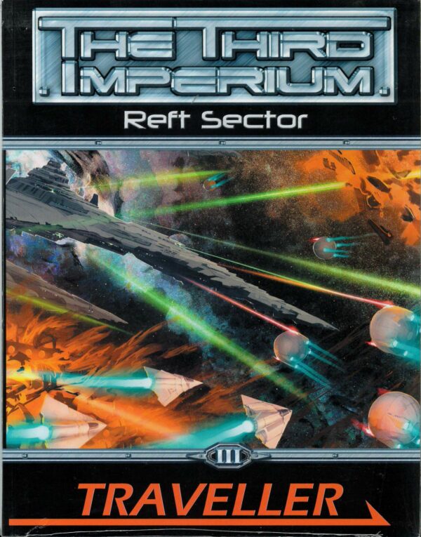 TRAVELLER RPG (2008) #3833: Third Imperium Reft Sector – Brand New (NM) – 3833