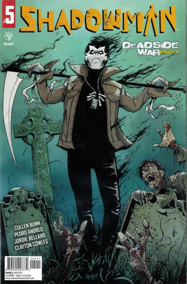SHADOWMAN (2021 SERIES) #5: John Davis-Hunt cover A