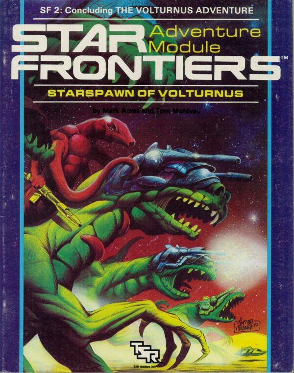 STAR FRONTIERS RPG #7812: Starpawn of Volturnus (SF2) (NM) – 7812