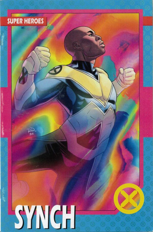 X-MEN (2021 SERIES) #7: Russell Dauterman New Lineup Trading Card cover
