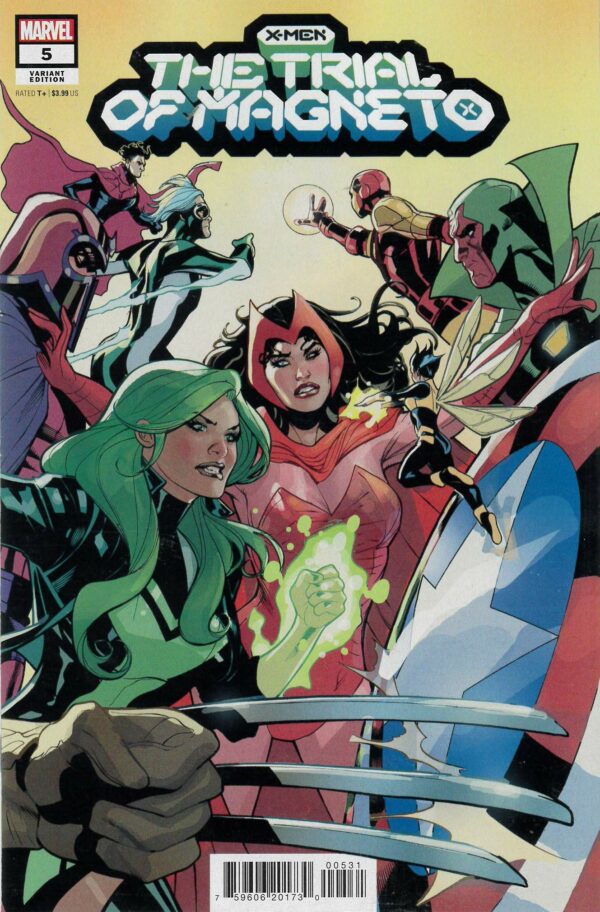 X-MEN: TRIAL OF MAGNETO #5: Terry Dodson cover
